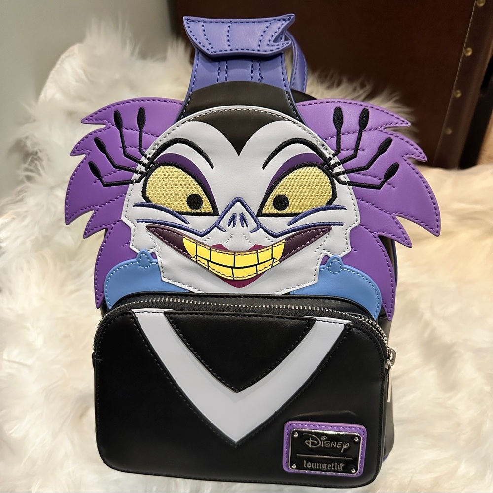 Sold Loungefly Disney Emperors New Groove Yzma Mini Backpack NWT
